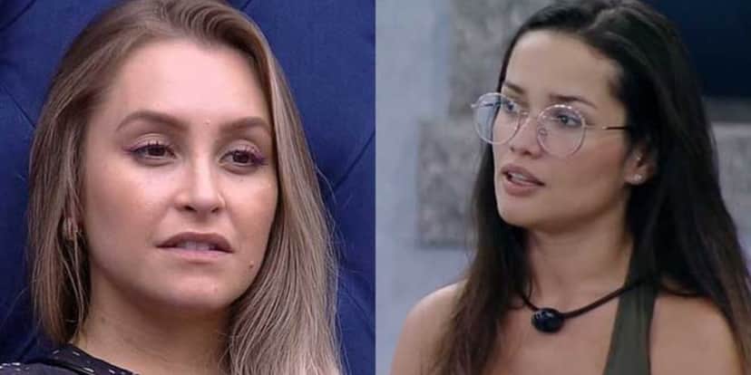 Carla Diaz e Juliette no BBB21 (Foto: Reprodução) Carla Diaz e Juliette no BBB21 (Foto: Reprodução)