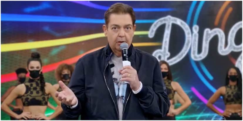 O apresentador Faustão em seu programa na Globo - Foto: Reprodução O apresentador Faustão em seu programa na Globo - Foto: Reprodução