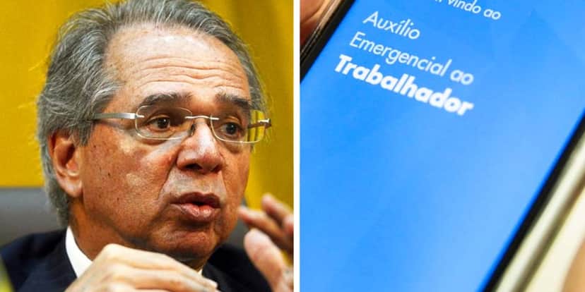 Paulo Guedes divulgou valores do novo Auxílio Emergencial (Foto: Reprodução) Paulo Guedes divulgou valores do novo Auxílio Emergencial (Foto: Reprodução)