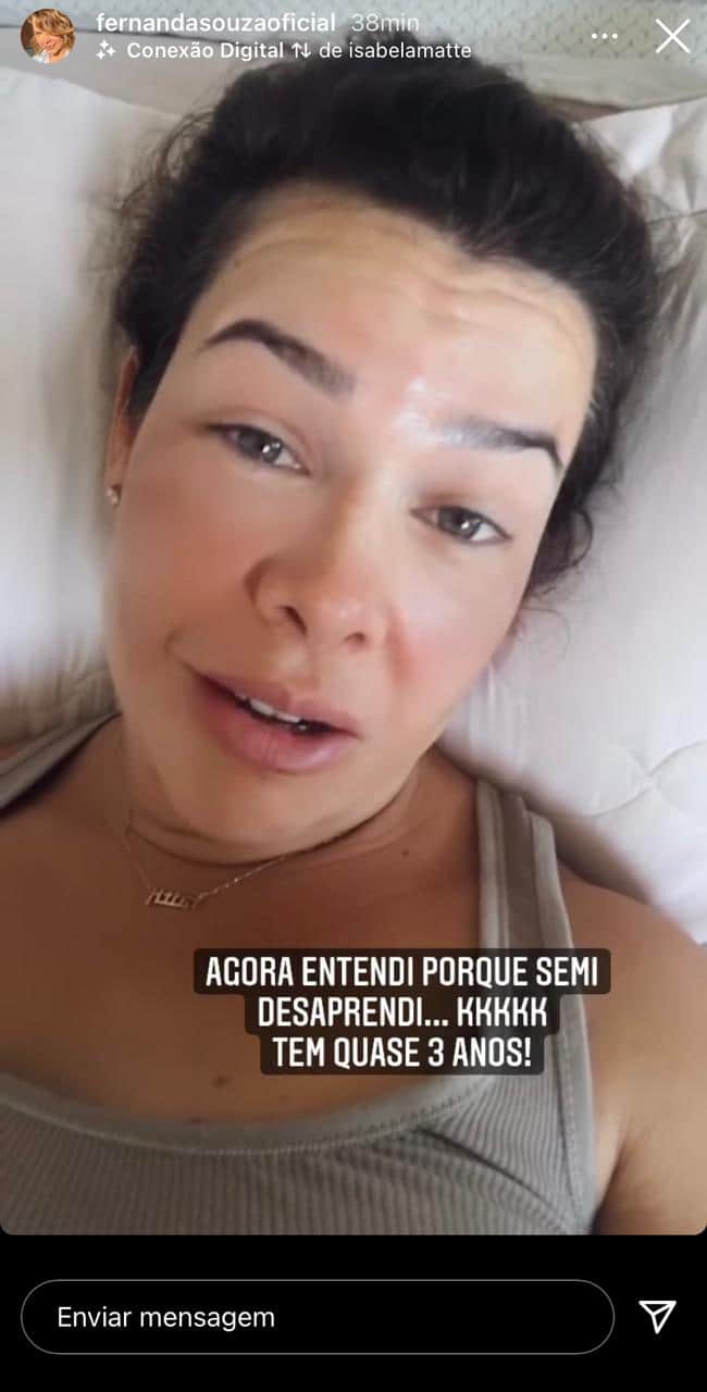 Fernanda Souza via Instagram (Foto: Reprodução) Fernanda Souza via Instagram (Foto: Reprodução)