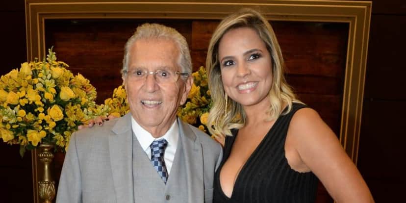 Carlos Alberto de Nóbrega é casado com Renata Domingues (Foto: Francisco Cepeda e Patrícia Devoraes/AgNews) Carlos Alberto de Nóbrega é casado com Renata Domingues (Foto: Francisco Cepeda e Patrícia Devoraes/AgNews)