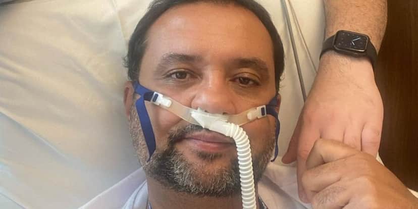 Geraldo Luís, da Record, tem lutado contra a covid-19 (Foto: Reprodução/Instagram) Geraldo Luís, da Record, tem lutado contra a covid-19 (Foto: Reprodução/Instagram)