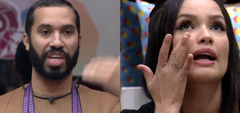 Gil e Juliette no BBB21 (Foto: Reprodução) Gil e Juliette no BBB21 (Foto: Reprodução)