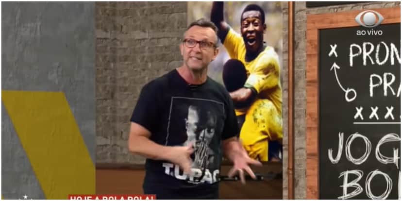 Neto criticou publicamente ação de Maju coutinho na Globo e fez questão de falar após pedido de desculpas (Foto: Reprodução) Neto criticou publicamente ação de Maju coutinho na Globo e fez questão de falar após pedido de desculpas (Foto: Reprodução)