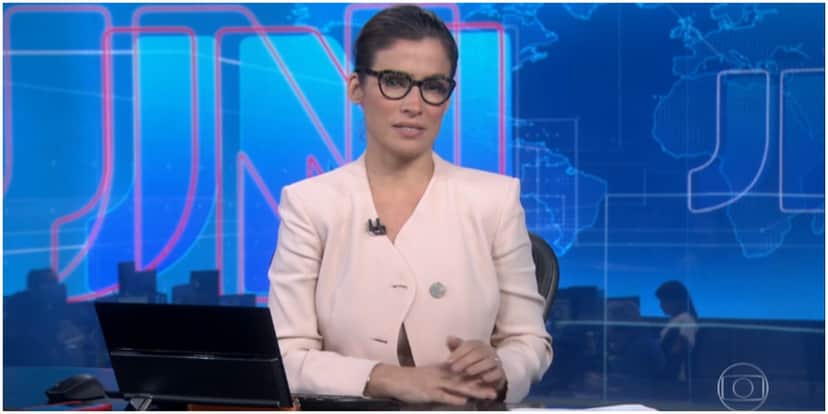 Renata Vasconcellos é a âncora do Jornal Nacional - Foto: Reprodução Renata Vasconcellos é a âncora do Jornal Nacional - Foto: Reprodução