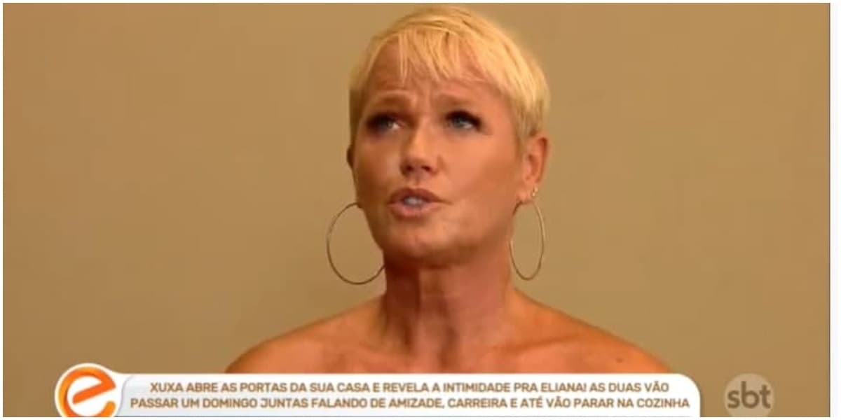 Xuxa fez participação especial no Programa da Eliana e falou sobre não comer carne (Foto: Reprodução) Xuxa fez participação especial no Programa da Eliana e falou sobre não comer carne (Foto: Reprodução)