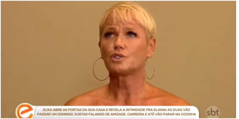 Xuxa fez participação especial no Programa da Eliana e falou sobre não comer carne (Foto: Reprodução) Xuxa fez participação especial no Programa da Eliana e falou sobre não comer carne (Foto: Reprodução)