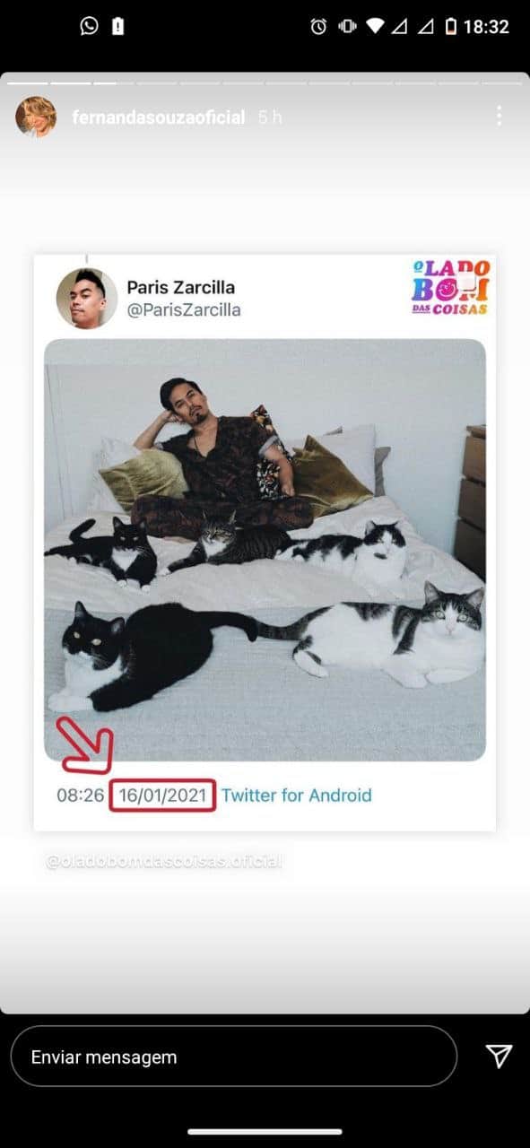 Atriz ficou feliz com a história Atriz ficou feliz com a história