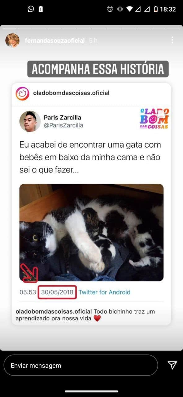 Atriz mostrou história emocionante Atriz mostrou história emocionante