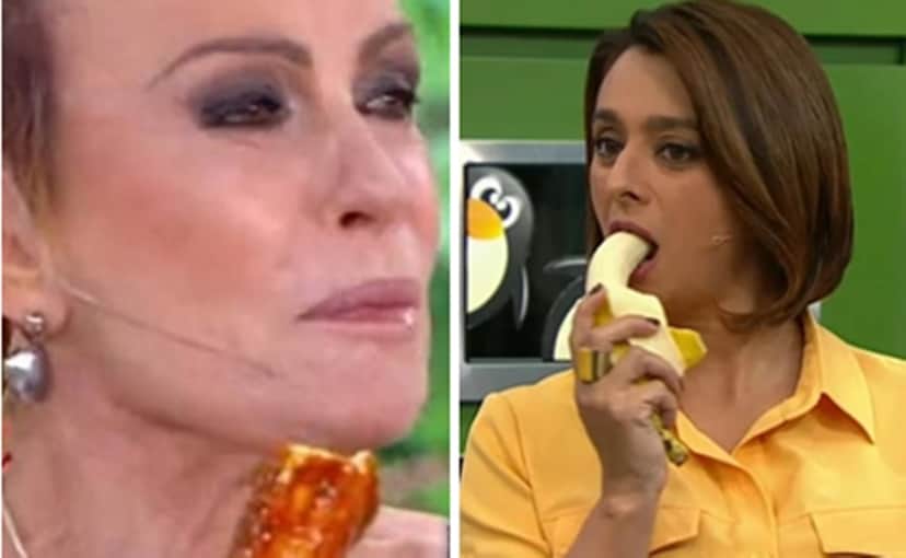 Ana Maria Braga se deu mal ao copiar Cátia Fonseca na Globo (Imagem: Montagem/TV Foco) Ana Maria Braga se deu mal ao copiar Cátia Fonseca na Globo (Imagem: Montagem/TV Foco)