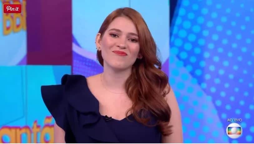 Ana Clara durante o plantão BBB (Reprodução) Ana Clara durante o plantão BBB (Reprodução)