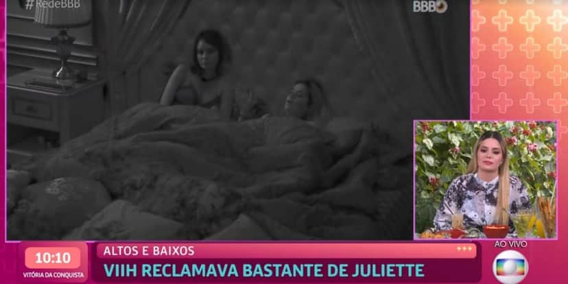 Viih Tube fala sobre amizade com Juliette (Reprodução) Viih Tube fala sobre amizade com Juliette (Reprodução)