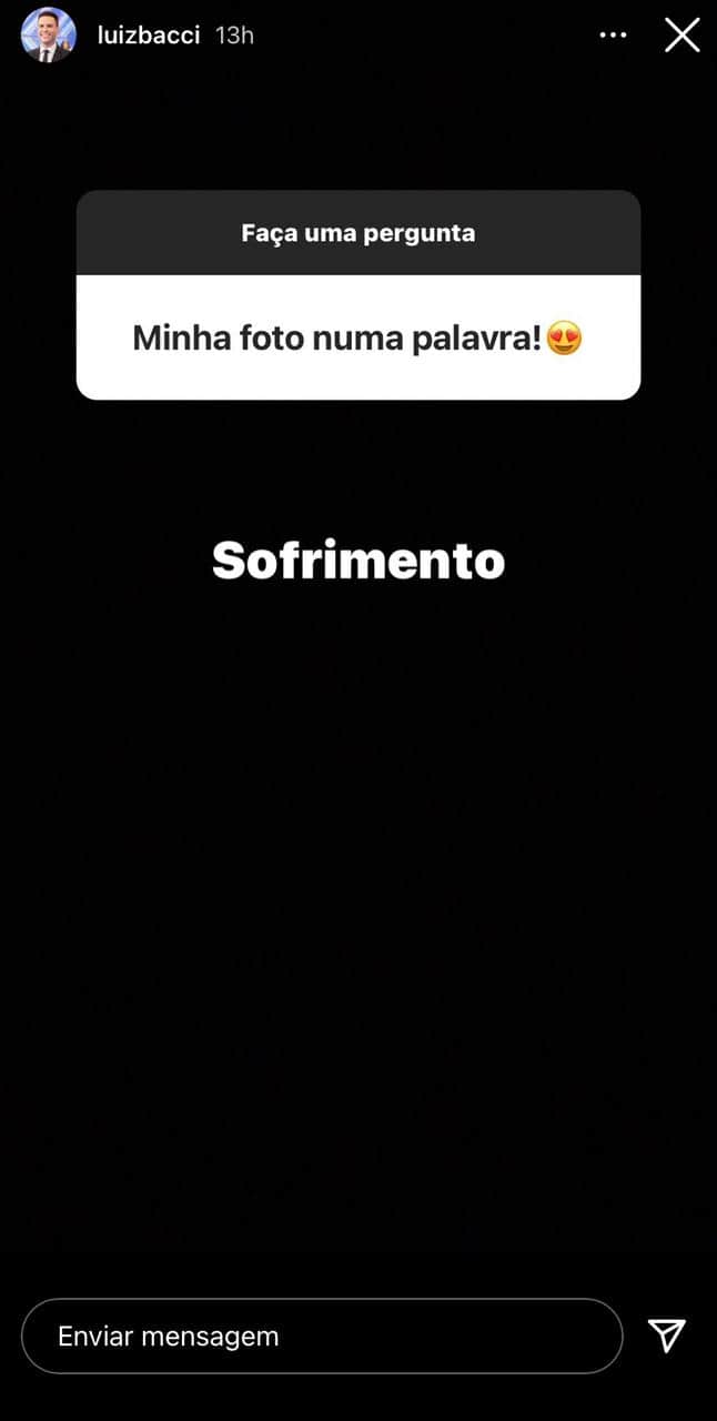 "Sofrimento", desaba Luiz Bacci após ver fim de Cidade Alerta noticiado e comunicado da Record confirmar "Sofrimento", desaba Luiz Bacci após ver fim de Cidade Alerta noticiado e comunicado da Record confirmar