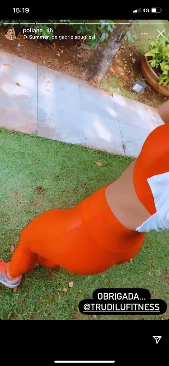 Poliana Rocha escancara parte íntima em vídeo (Reprodução) Poliana Rocha escancara parte íntima em vídeo (Reprodução)