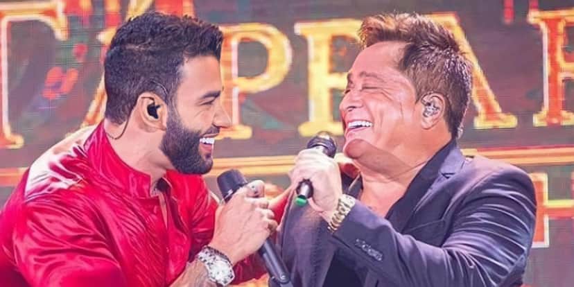 Gusttavo Lima e Leonardo durante live (Reprodução) Gusttavo Lima e Leonardo durante live (Reprodução)