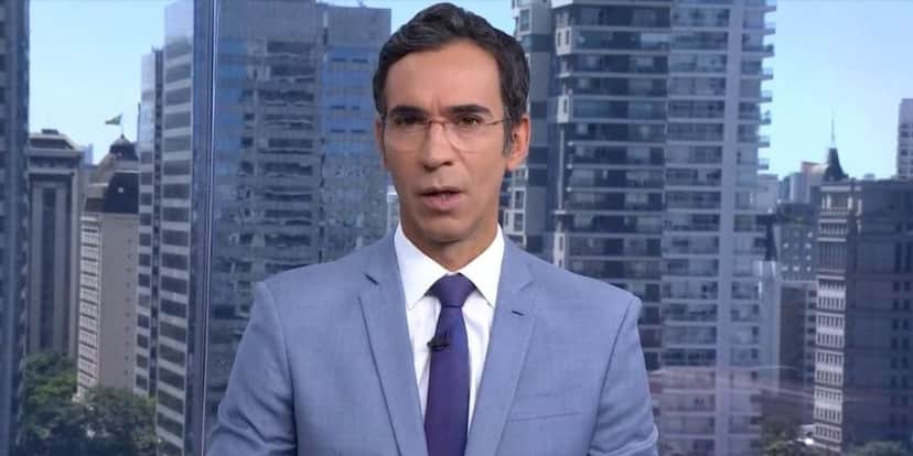 Cesar Tralli no "SP1" (Foto: Reprodução/TV Globo) Cesar Tralli no "SP1" (Foto: Reprodução/TV Globo)