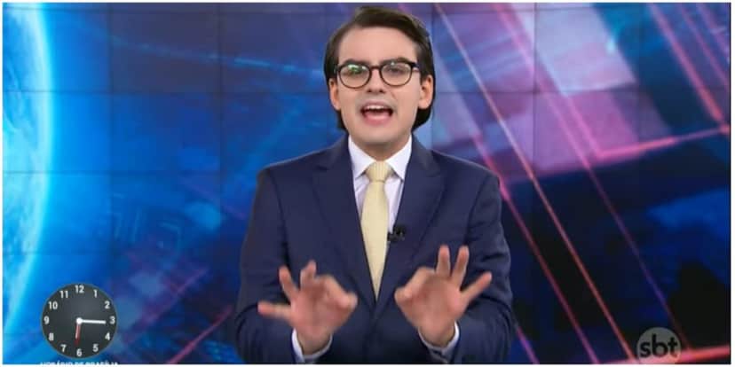 Dudu Camargo está com os dias contados no SBT após mal comportamento (Foto: Reprodução) Dudu Camargo está com os dias contados no SBT após mal comportamento (Foto: Reprodução)