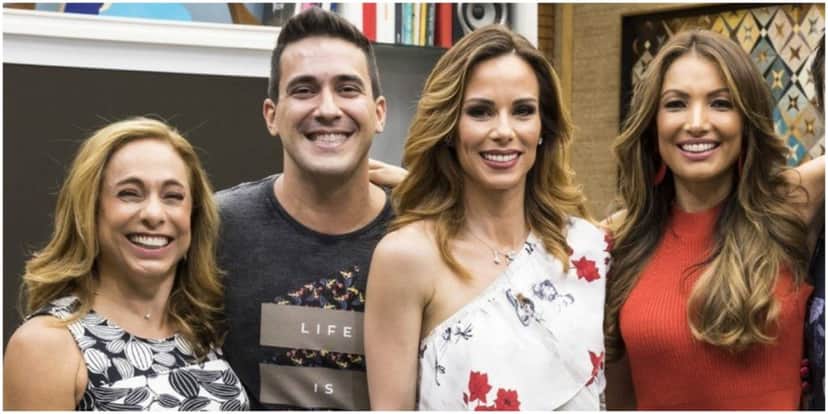 Cissa Guimarães, André Marques, Ana Furtado e Patrícia Poeta comandam o É de Casa - Foto: Reprodução Cissa Guimarães, André Marques, Ana Furtado e Patrícia Poeta comandam o É de Casa - Foto: Reprodução