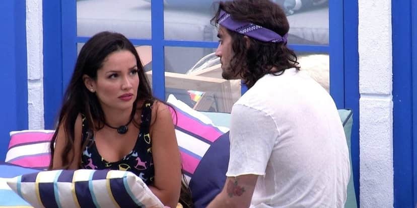 Fiuk e Juliette voltaram a ficar bastante próximos no BBB21 nessa reta final do reality show (Foto: Reprodução) Fiuk e Juliette voltaram a ficar bastante próximos no BBB21 nessa reta final do reality show (Foto: Reprodução)