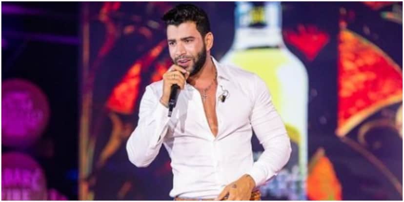 Gusttavo Lima se pronunciou após causar polêmica ao sair da live de Leonardo sem avisar (Foto: Reprodução) Gusttavo Lima se pronunciou após causar polêmica ao sair da live de Leonardo sem avisar (Foto: Reprodução)