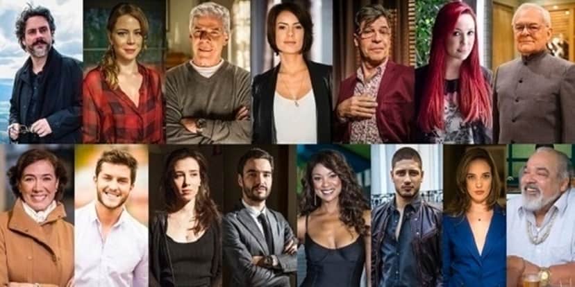 Parte do elenco da novela Império (Imagem: Montagem) Parte do elenco da novela Império (Imagem: Montagem)