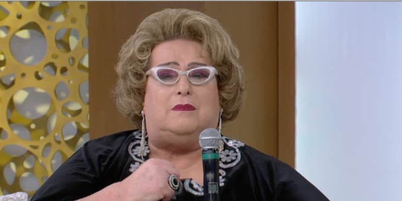 Mamma Bruschetta, parceira de Catia Fonseca, lamentou morte (Foto: Reprodução/RedeTV!) Mamma Bruschetta, parceira de Catia Fonseca, lamentou morte (Foto: Reprodução/RedeTV!)