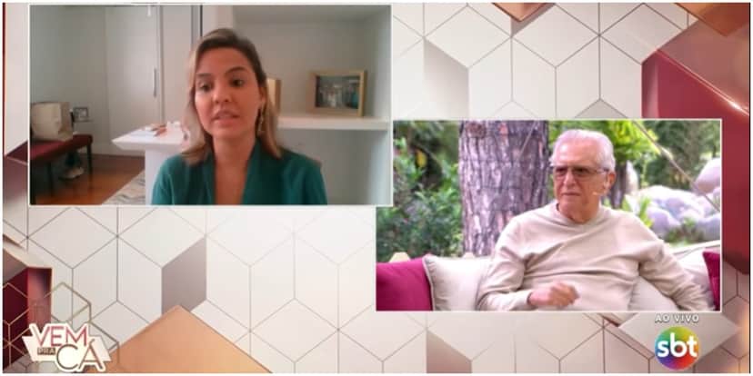 Renata Domingues falou sobre casamento com Carlos Alberto (Foto: Reprodução) Renata Domingues falou sobre casamento com Carlos Alberto (Foto: Reprodução)