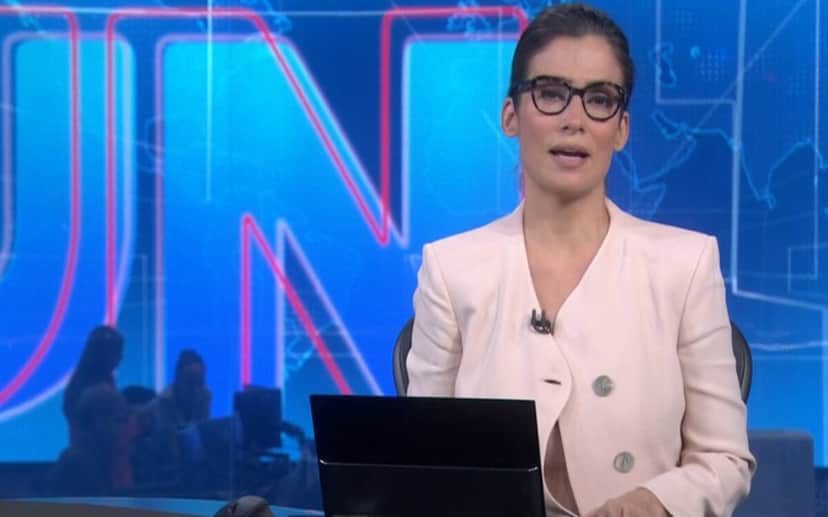 Renata Vasconcellos apresenta o Jornal Nacional na Rede Globo (Foto: Divulgação) Renata Vasconcellos apresenta o Jornal Nacional na Rede Globo (Foto: Divulgação)
