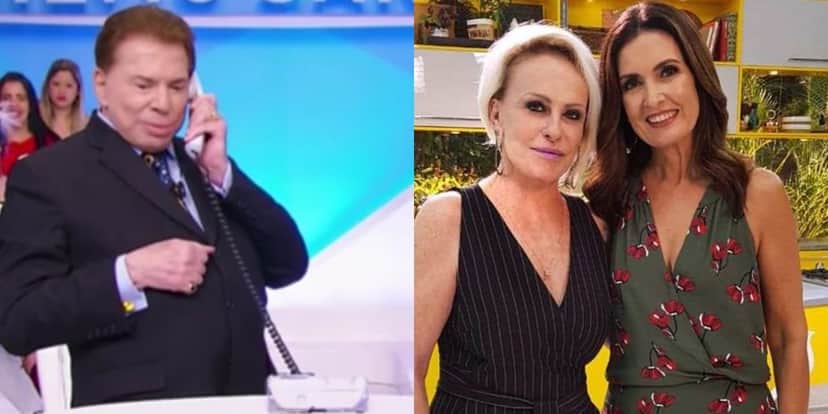 Silvio Santos, Fátima Bernardes e Ana Maria (Montagem: TV Foco) Silvio Santos, Fátima Bernardes e Ana Maria (Montagem: TV Foco)