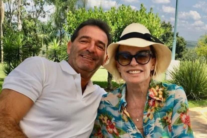 Ana Maria e o marido Ana Maria e o marido