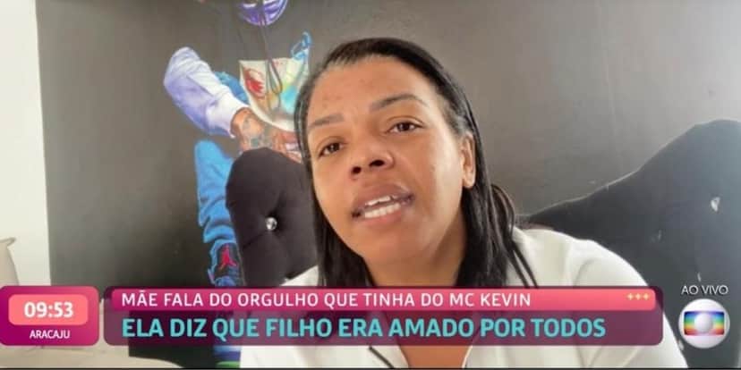 Mãe do Mc Kevin na Ana Maria ((Reprodução) Mãe do Mc Kevin na Ana Maria ((Reprodução)