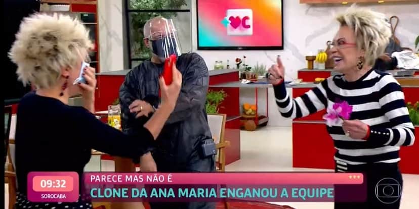 Irmã gêmea desaparecida de Ana Maria surge nos estúdios e gera alvoroço desesperador na Globo: "Meu Deus" Irmã gêmea desaparecida de Ana Maria surge nos estúdios e gera alvoroço desesperador na Globo: "Meu Deus"