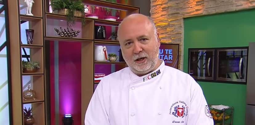 Daniel Bork longe da Band apareceu na RedeTV (Foto: Reprodução) Daniel Bork longe da Band apareceu na RedeTV (Foto: Reprodução)