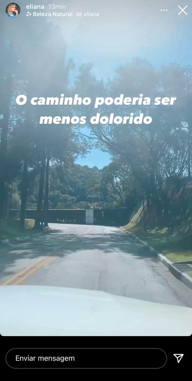 "Poderia ser menos dolorido", Eliana desaba em tristeza avassaladora após comunicado oficial com o marido "Poderia ser menos dolorido", Eliana desaba em tristeza avassaladora após comunicado oficial com o marido
