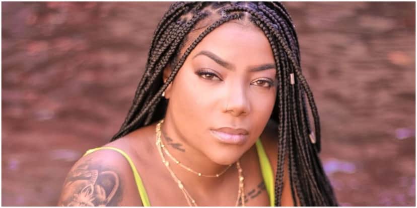 Ludmilla foi cobrada por um posicionamento, se irritou e soltou o verbo (Foto: Reprodução) Ludmilla foi cobrada por um posicionamento, se irritou e soltou o verbo (Foto: Reprodução)