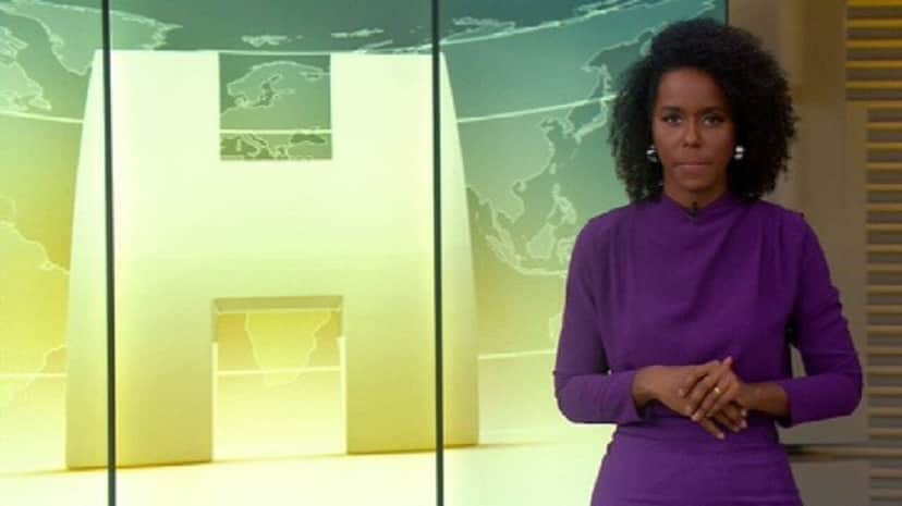 Maju entra às pressas na programação da Globo (Foto: Reprodução/Globo) Maju entra às pressas na programação da Globo (Foto: Reprodução/Globo)