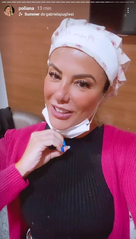 Poliana Rocha divulgou que a filhinha de Zé Felipe e Virgínia nasceu (Foto: Reprodução) Poliana Rocha divulgou que a filhinha de Zé Felipe e Virgínia nasceu (Foto: Reprodução)