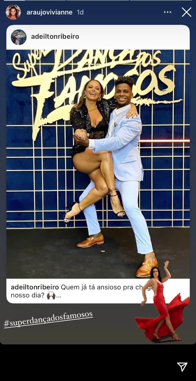 Viviane Araújo fez pose e acabou mostrando demais (Reprodução: Instagram) Viviane Araújo fez pose e acabou mostrando demais (Reprodução: Instagram)