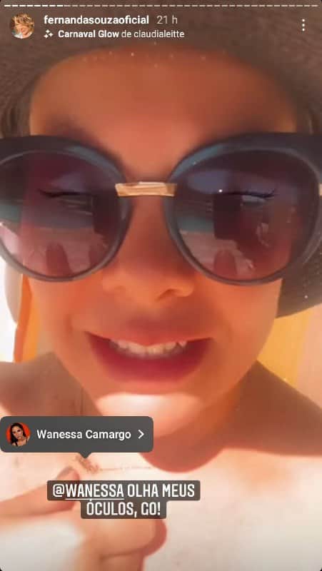 Fernanda Souza expôs Wanessa (Foto: Reprodução/ Instagram) Fernanda Souza expôs Wanessa (Foto: Reprodução/ Instagram)