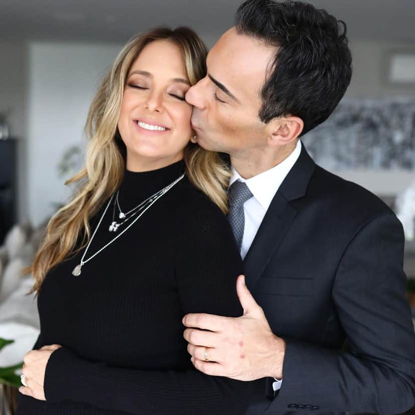 Ticiane Pinheiro e César Tralli (Reprodução) Ticiane Pinheiro e César Tralli (Reprodução)