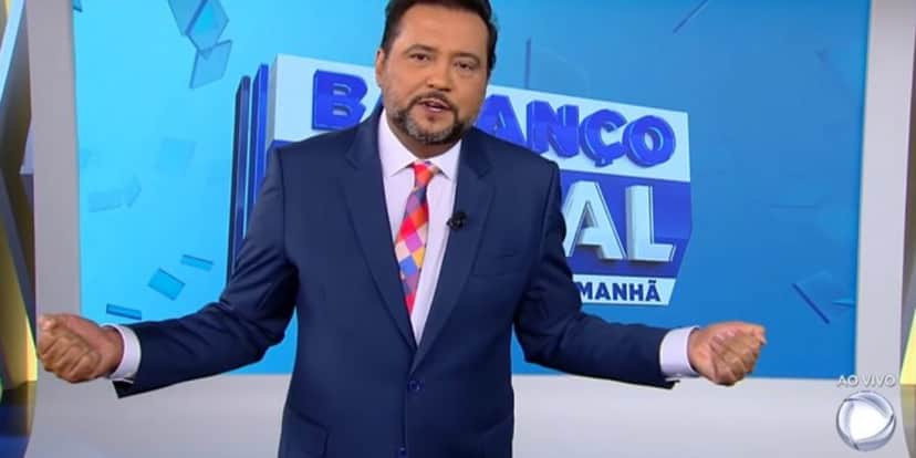 Geraldo Luís no "Balanço Geral Manhã" (Foto: Reprodução/Record) Geraldo Luís no "Balanço Geral Manhã" (Foto: Reprodução/Record)