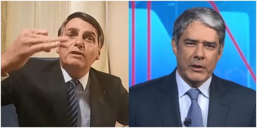 Bolsonaro está em pé de guerra com a Globo - Foto: Reprodução Bolsonaro está em pé de guerra com a Globo - Foto: Reprodução