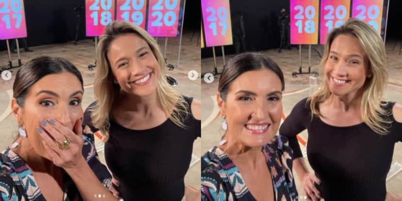 Fátima Bernardes e Fernanda Gentil (Foto: Reprodução/Instagram) Fátima Bernardes e Fernanda Gentil (Foto: Reprodução/Instagram)