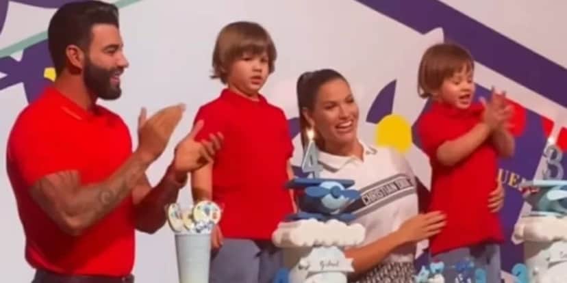 Gusttavo Lima e Andressa Suita comemoram o aniversário dos filhos (Foto: Reprodução) Gusttavo Lima e Andressa Suita comemoram o aniversário dos filhos (Foto: Reprodução)