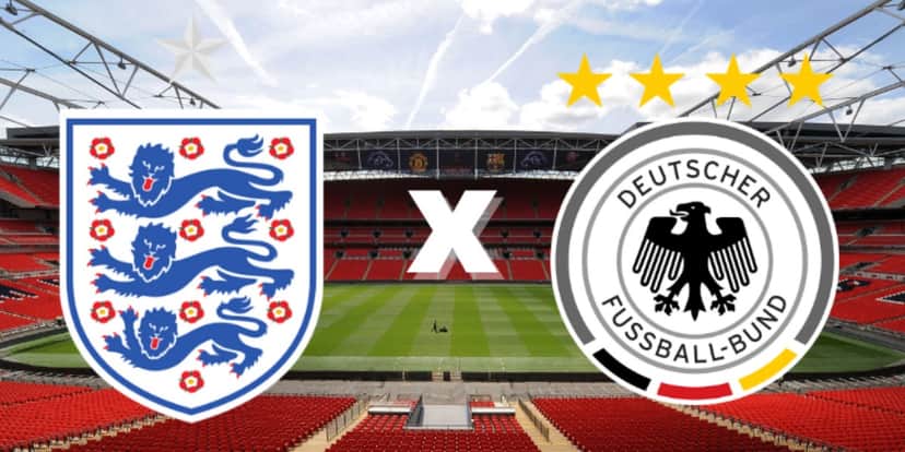 Inglaterra e Alemanha se enfrentam pelas oitavas de final da Eurocopa (Foto: Reprodução) Inglaterra e Alemanha se enfrentam pelas oitavas de final da Eurocopa (Foto: Reprodução)