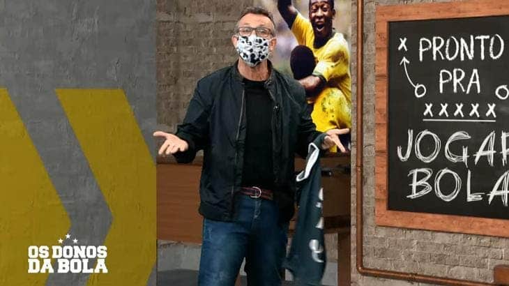 Neto surpreendeu e falou sobre uma grave doença na Band (Foto: Reprodução) Neto surpreendeu e falou sobre uma grave doença na Band (Foto: Reprodução)