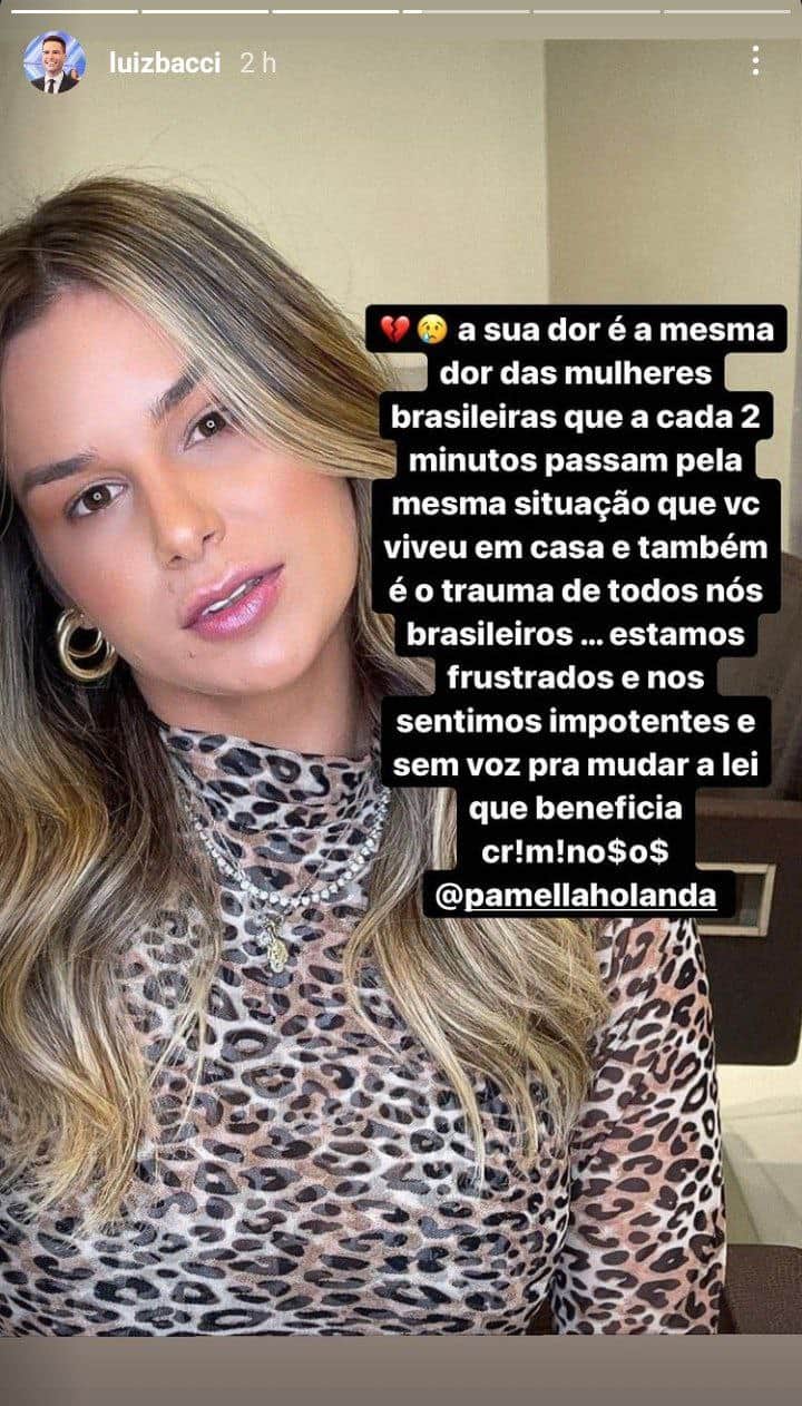 Contratado da Record se revoltou com caso de agressão a mulher (Foto: Reprodução) Contratado da Record se revoltou com caso de agressão a mulher (Foto: Reprodução)