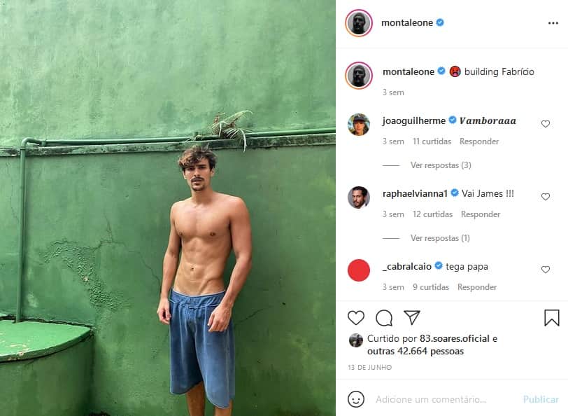 Bruno Montaleone se exibe sem cueca em foto (Imagem: Reprodução) Bruno Montaleone se exibe sem cueca em foto (Imagem: Reprodução)