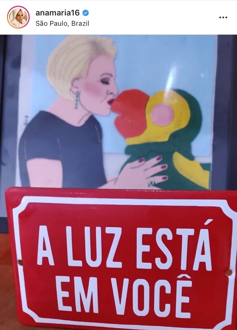 Ana Maria sofre com perda de Louro José, interpretado pelo amigo Tom Veiga (Reprodução) Ana Maria sofre com perda de Louro José, interpretado pelo amigo Tom Veiga (Reprodução)