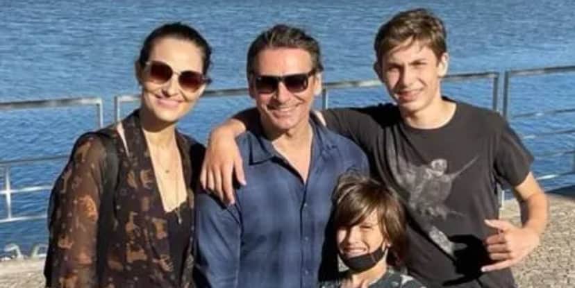 Murilo Rosa em foto com a família em Portugal (Imagem: Reprodução) Murilo Rosa em foto com a família em Portugal (Imagem: Reprodução)
